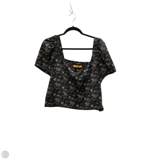 Top Short Sleeve By Madewell In Multi-colored, Size: Xl