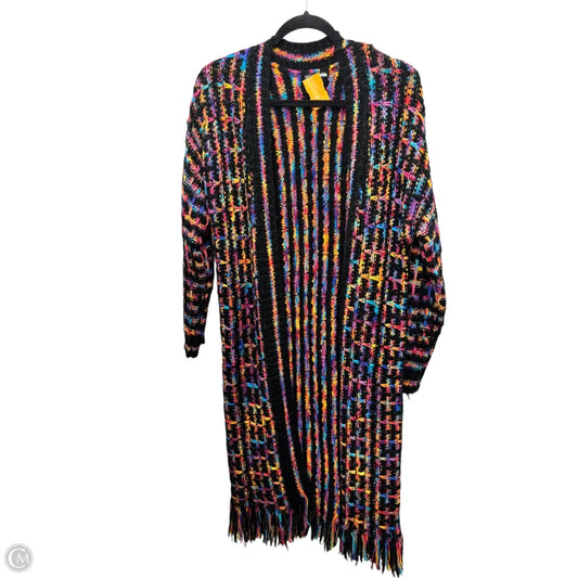 Sweater Cardigan By Fashion Nova In Multi-colored, Size: M
