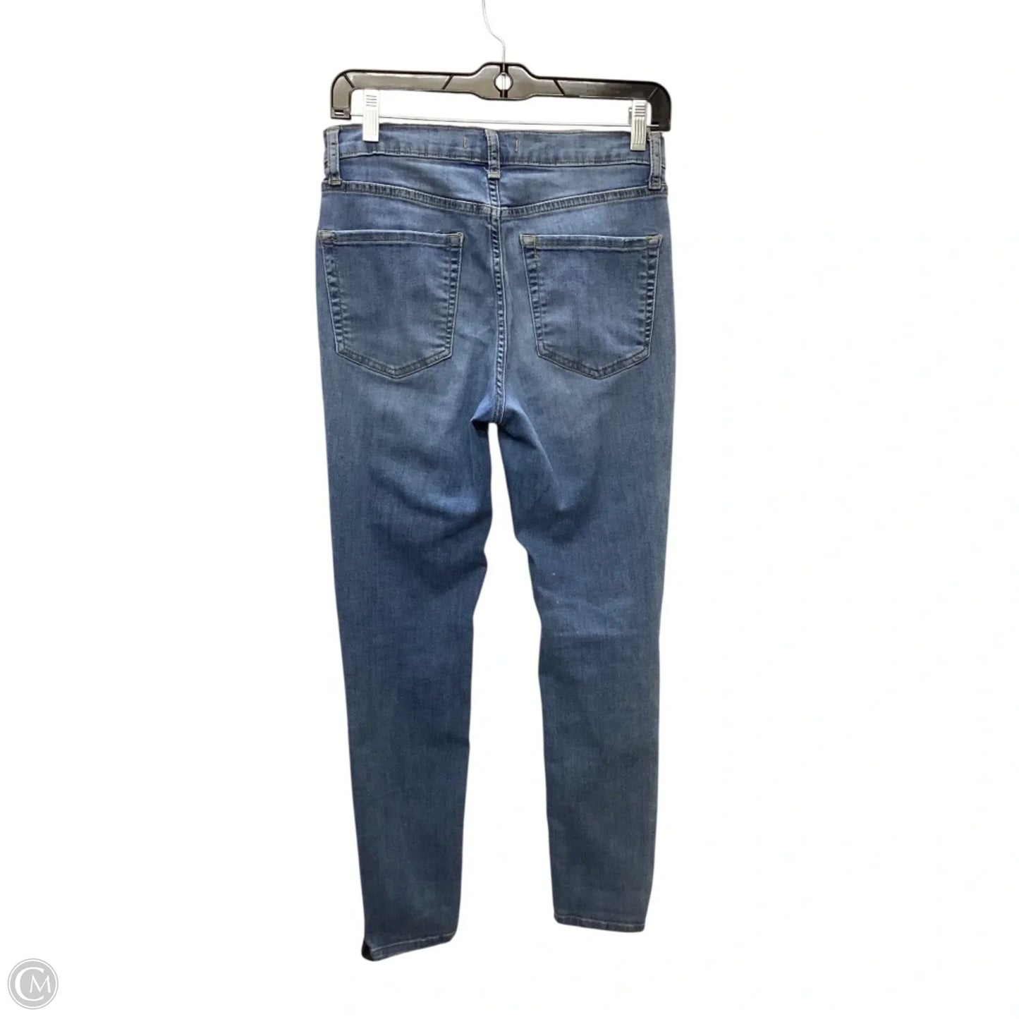Jeans Skinny By Free People In Blue Denim, Size: 6