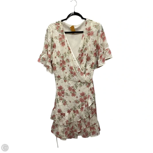 Dress Casual Short By Emerald In Floral Print, Size: 1x