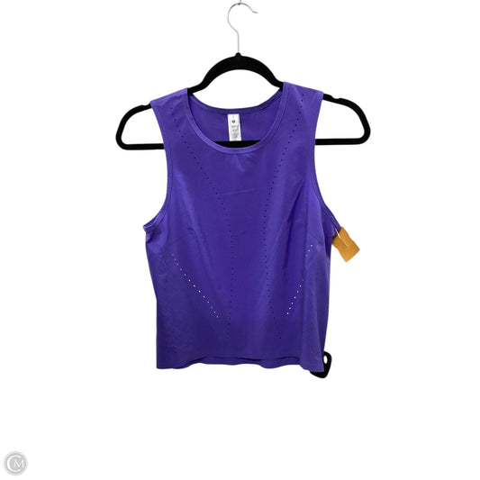 Athletic Tank Top By Lululemon In Purple, Size: 4