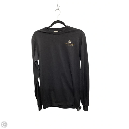 Top Long Sleeve Basic By Simply Southern In Black, Size: S