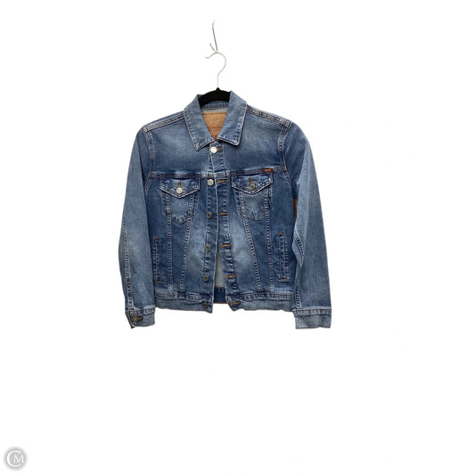 Jacket Denim By Lucky Brand In Blue Denim, Size: S