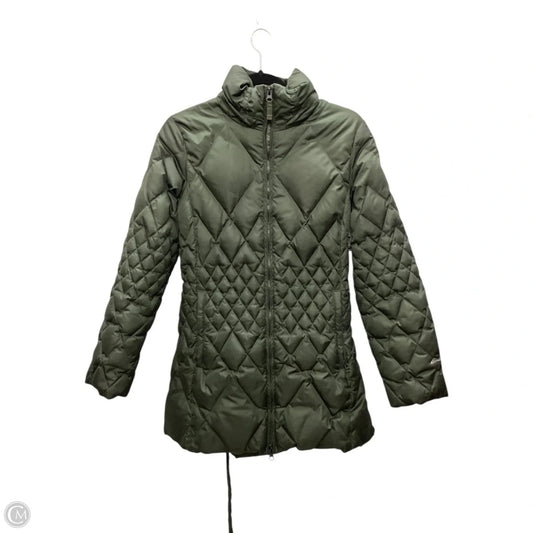 Jacket Puffer & Quilted By Eddie Bauer In Green, Size: Mp