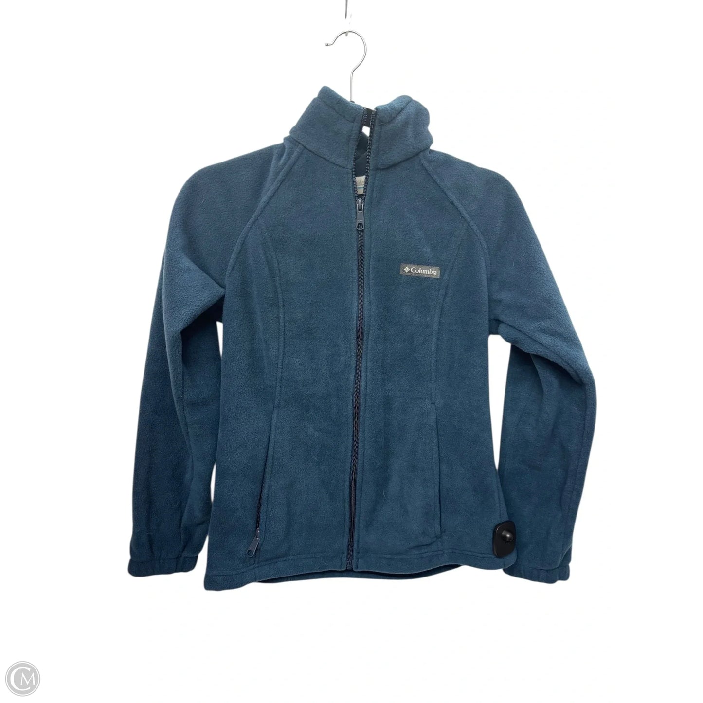 Jacket Fleece By Columbia In Blue, Size: S