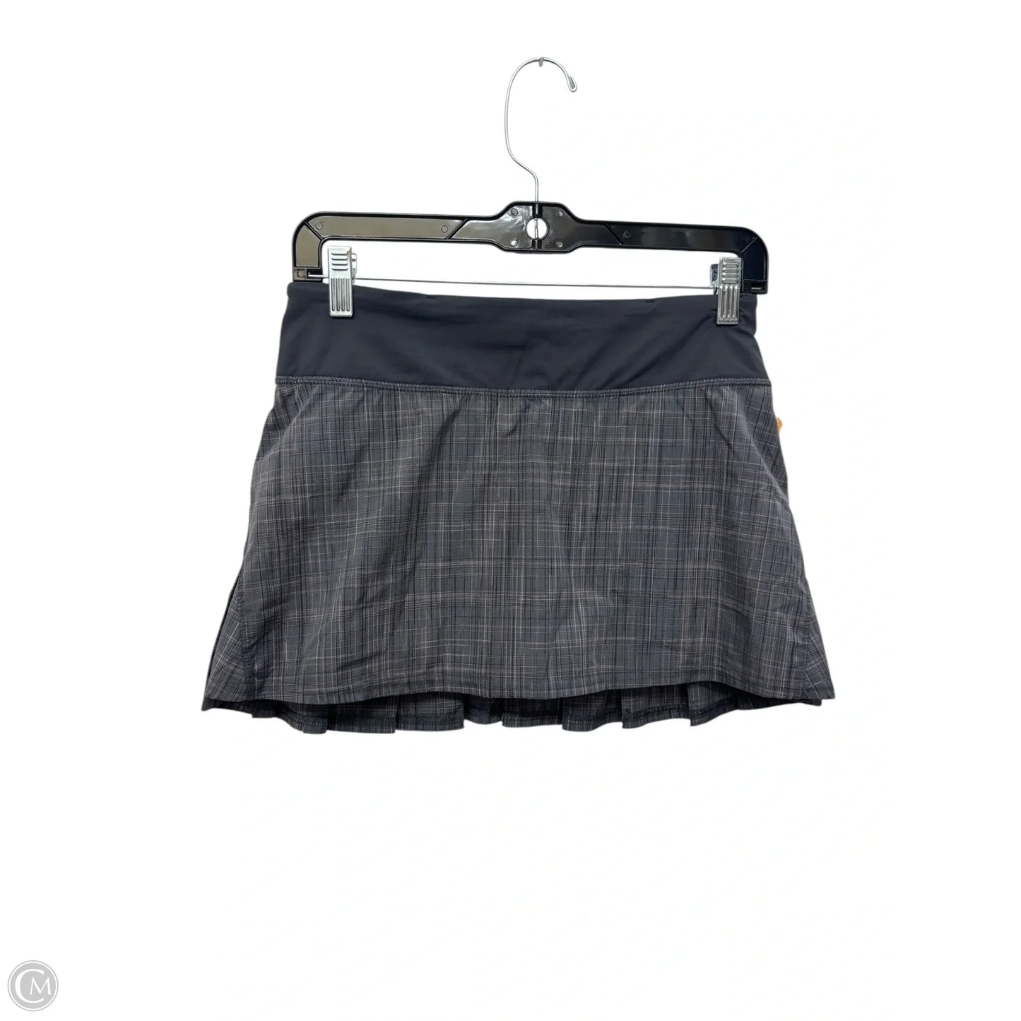 Athletic Skirt By Lululemon In Grey, Size: 4