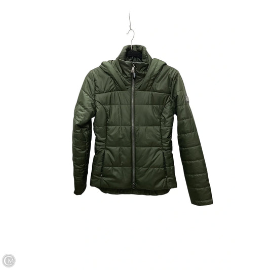 Jacket Puffer & Quilted By Ariat In Green, Size: Xs