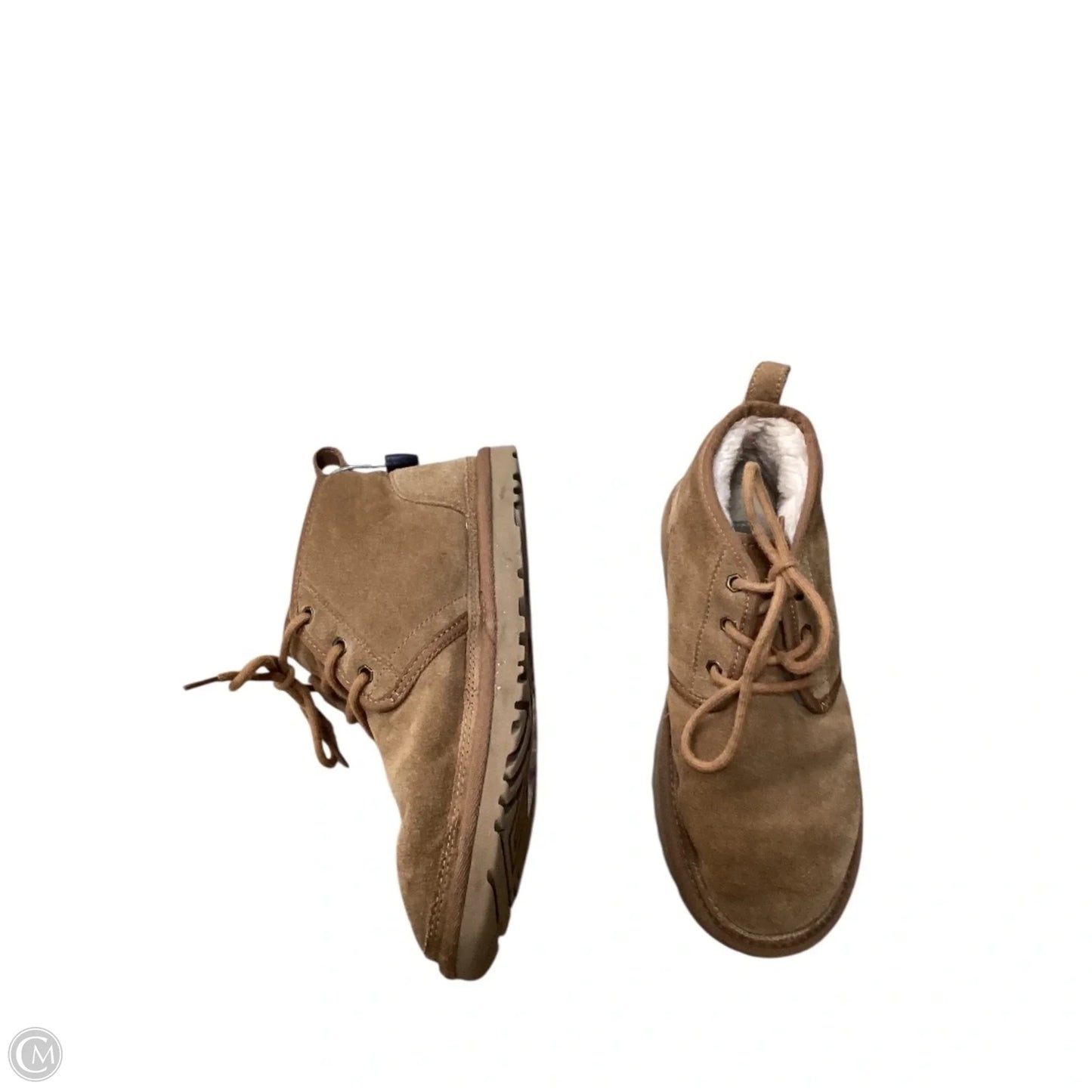 Boots Designer By Ugg In Brown, Size: 9