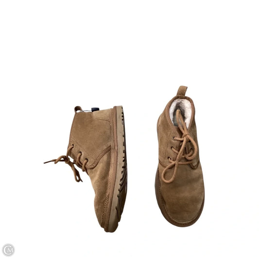 Boots Designer By Ugg In Brown, Size: 9