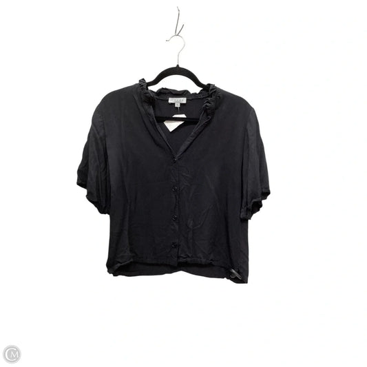 Top Short Sleeve By Cmc In Black, Size: S