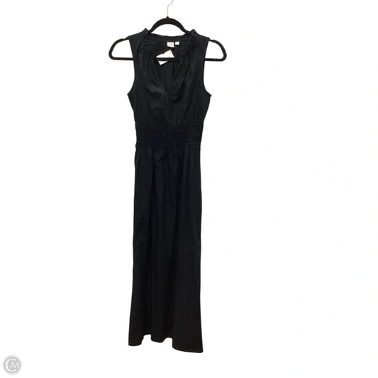 Dress Casual Maxi By Gap In Black, Size: Xs