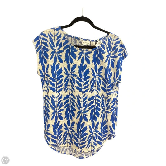 Top Short Sleeve By Rachel Zoe In Blue, Size: M