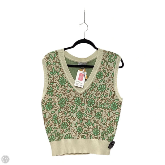 Vest Sweater By Current Air In Multi-colored, Size: L
