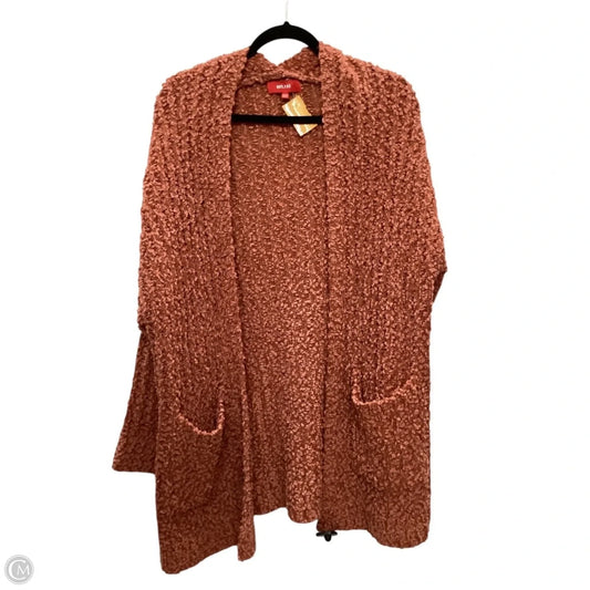 Cardigan By Clothes Mentor In Orange, Size: S