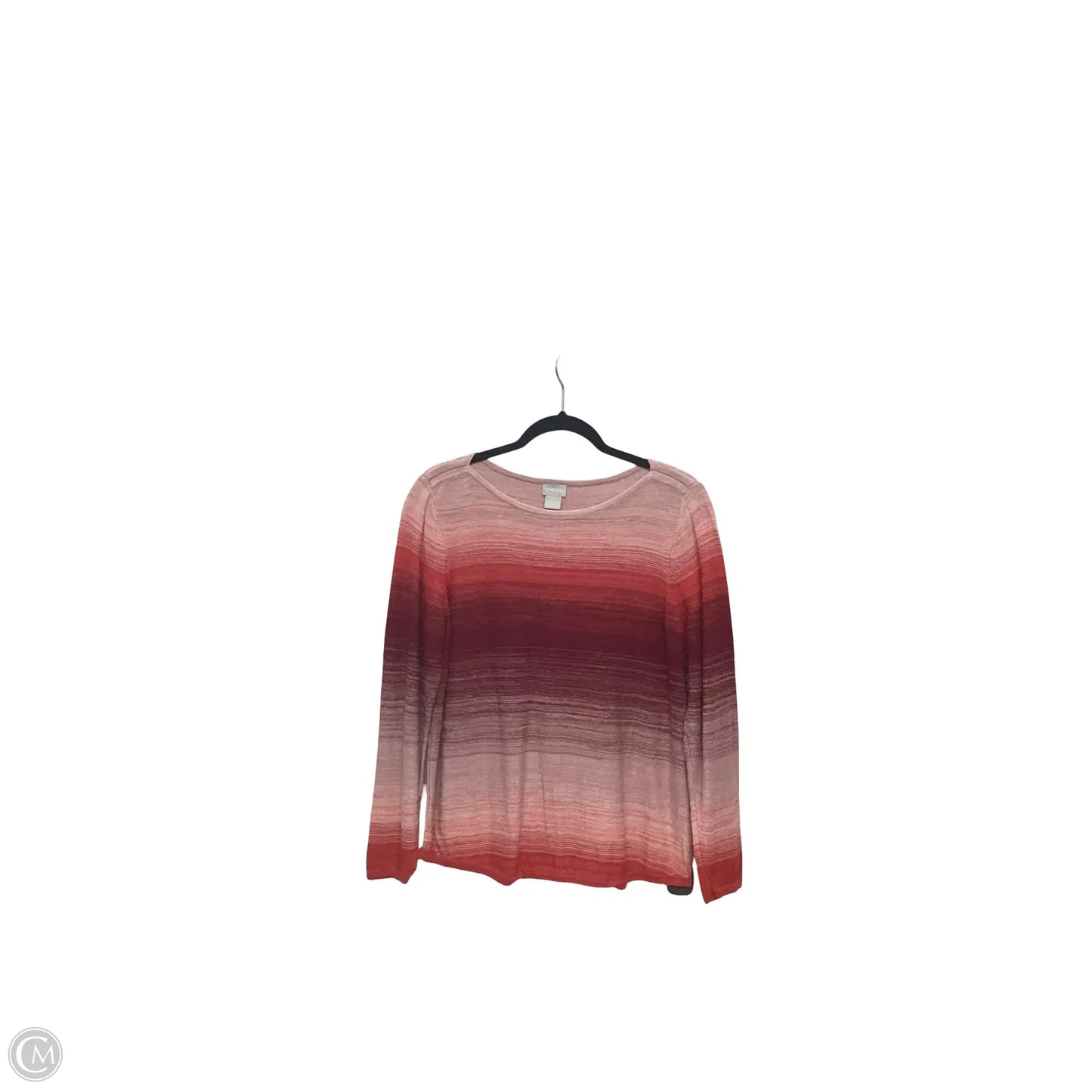 Sweater By Chicos In Red, Size: M