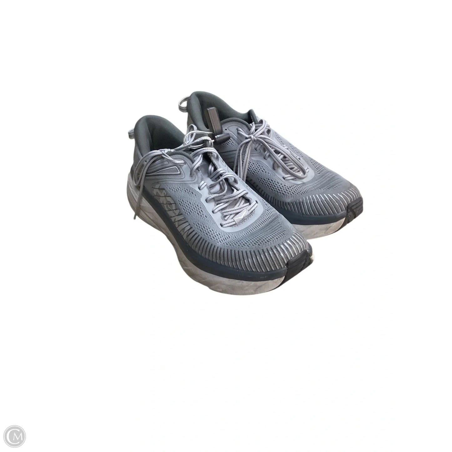 Shoes Athletic By Hoka In Grey, Size: 9.5