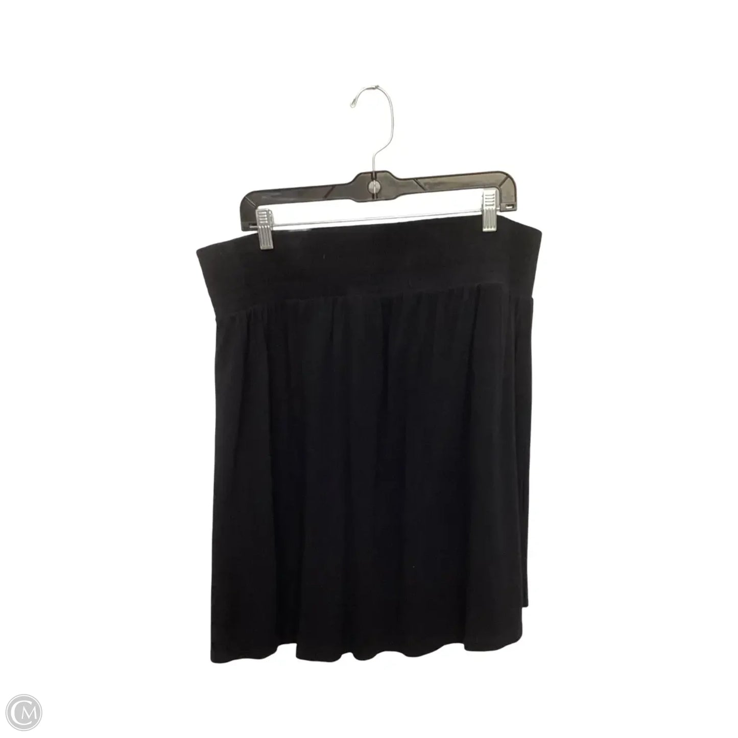 Skirt Midi By Lane Bryant In Black, Size: 1x