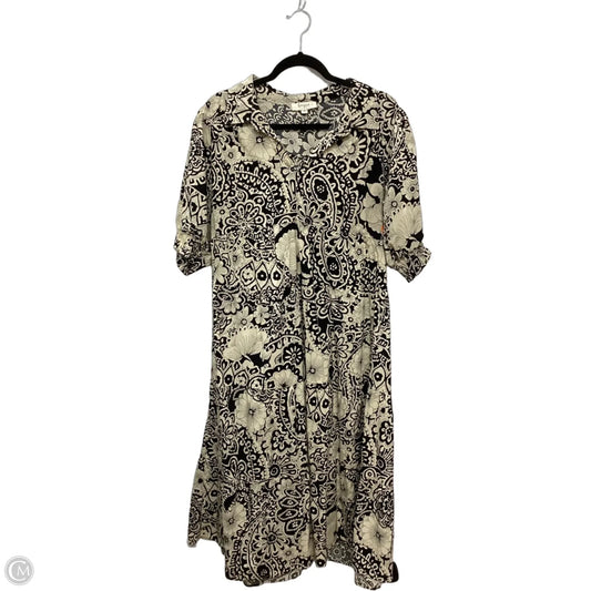 Dress Casual Midi By Umgee In Paisley Print, Size: Xl