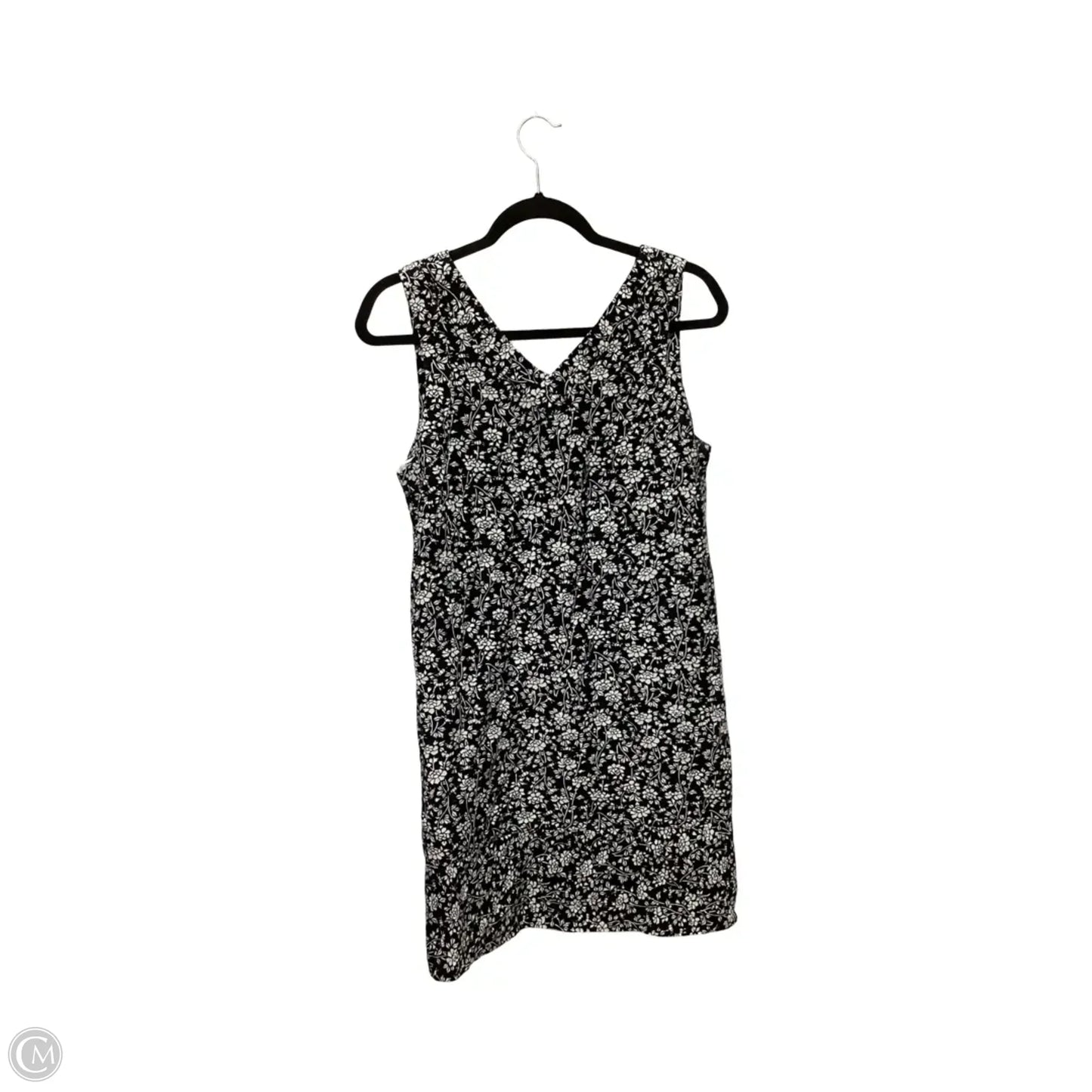 Dress Casual Short By Loft In Black & White, Size: S