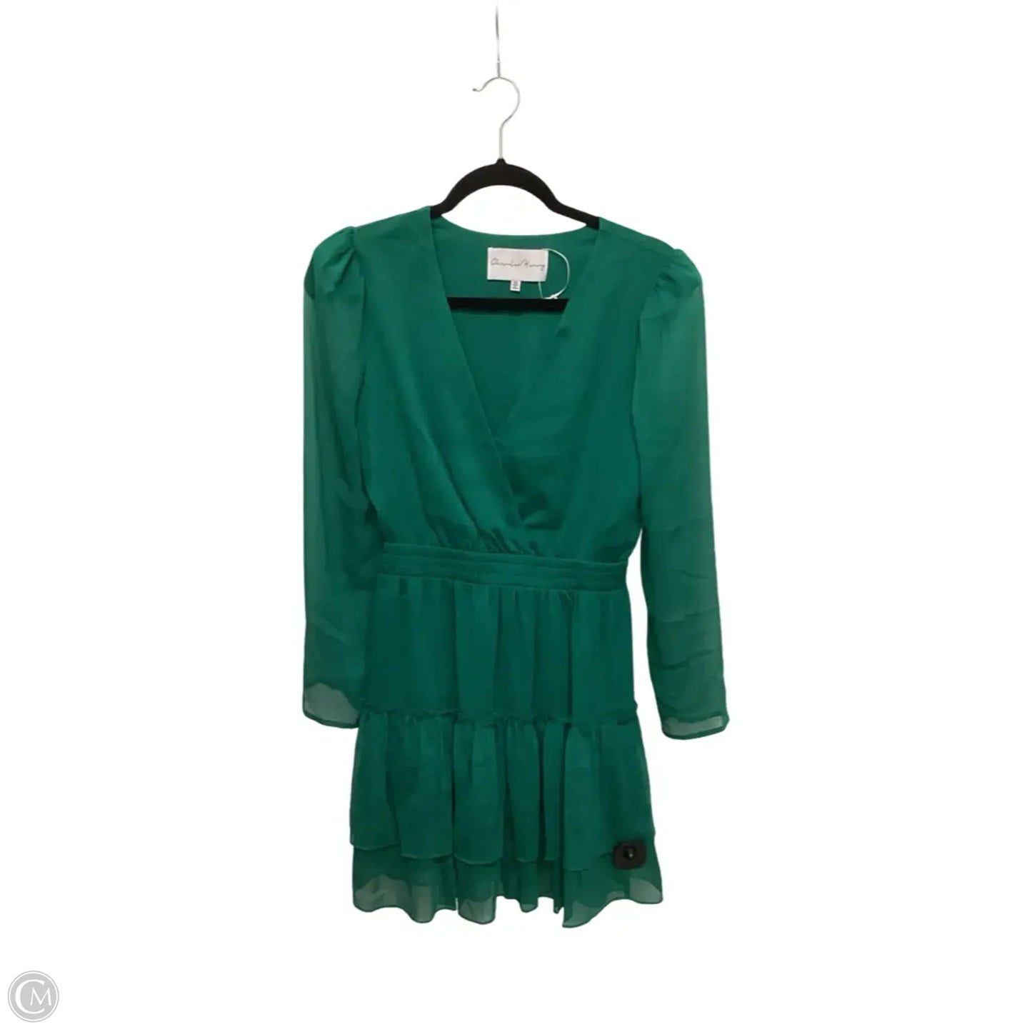 Dress Casual Short By Charles Henry In Green, Size: Xs