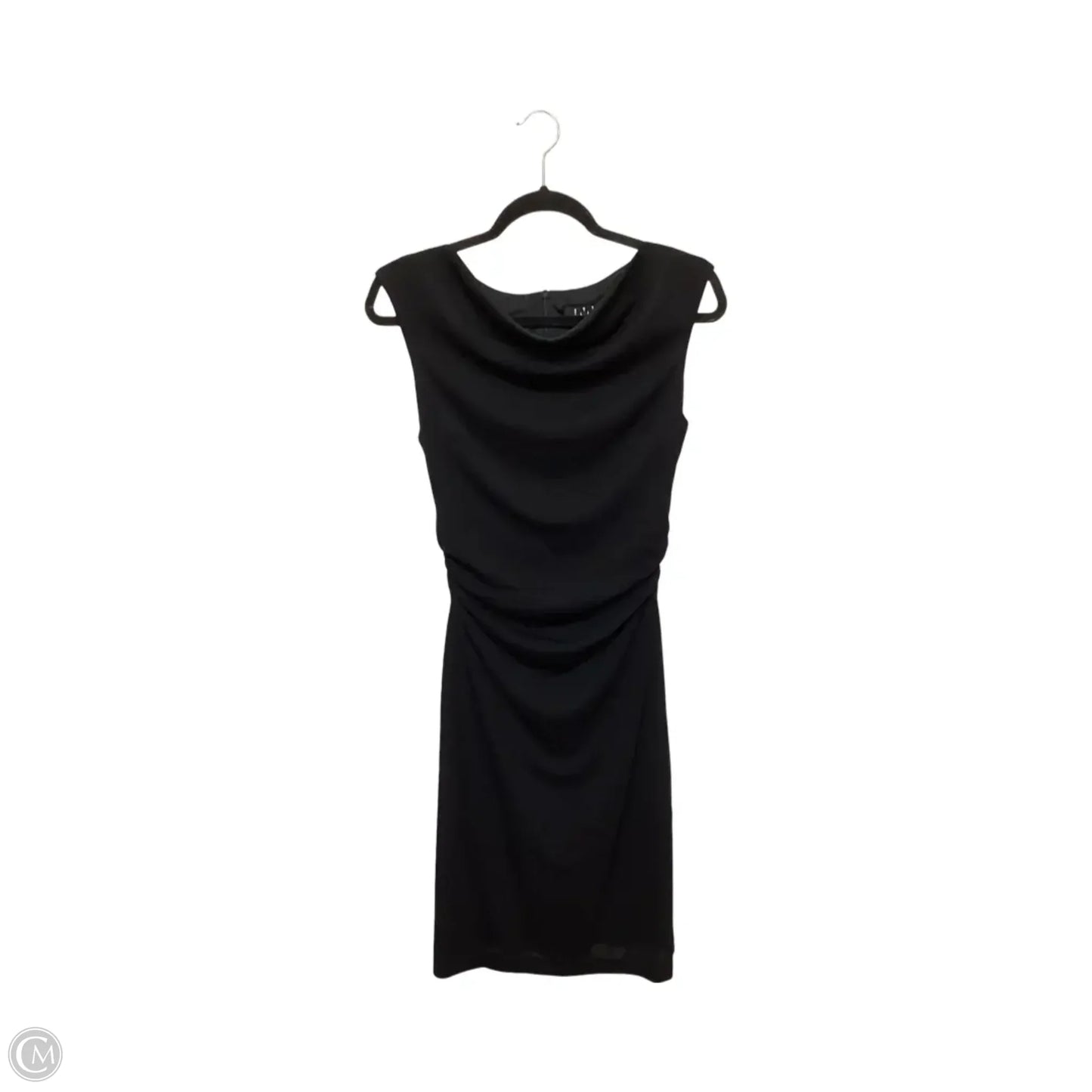 Designer Dress Party Midi By David Meister In Black, Size: 8