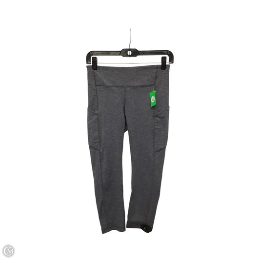 Athletic Leggings Capris By Lululemon In Grey, Size: 6
