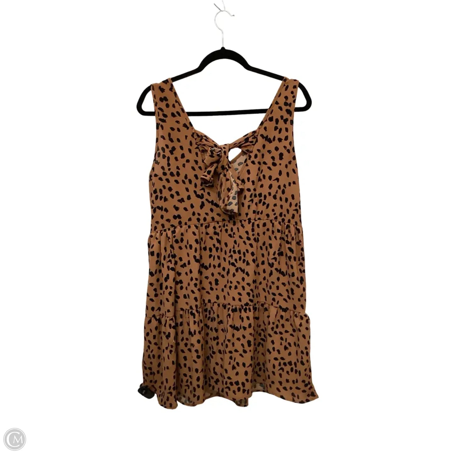 Dress Casual Short By Entro In Animal Print, Size: S