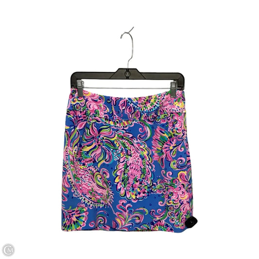 Skirt Designer By Lilly Pulitzer In Blue, Size: 4