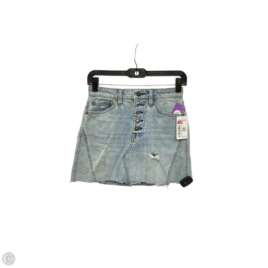 Skirt Mini & Short By We The Free In Blue Denim, Size: 0
