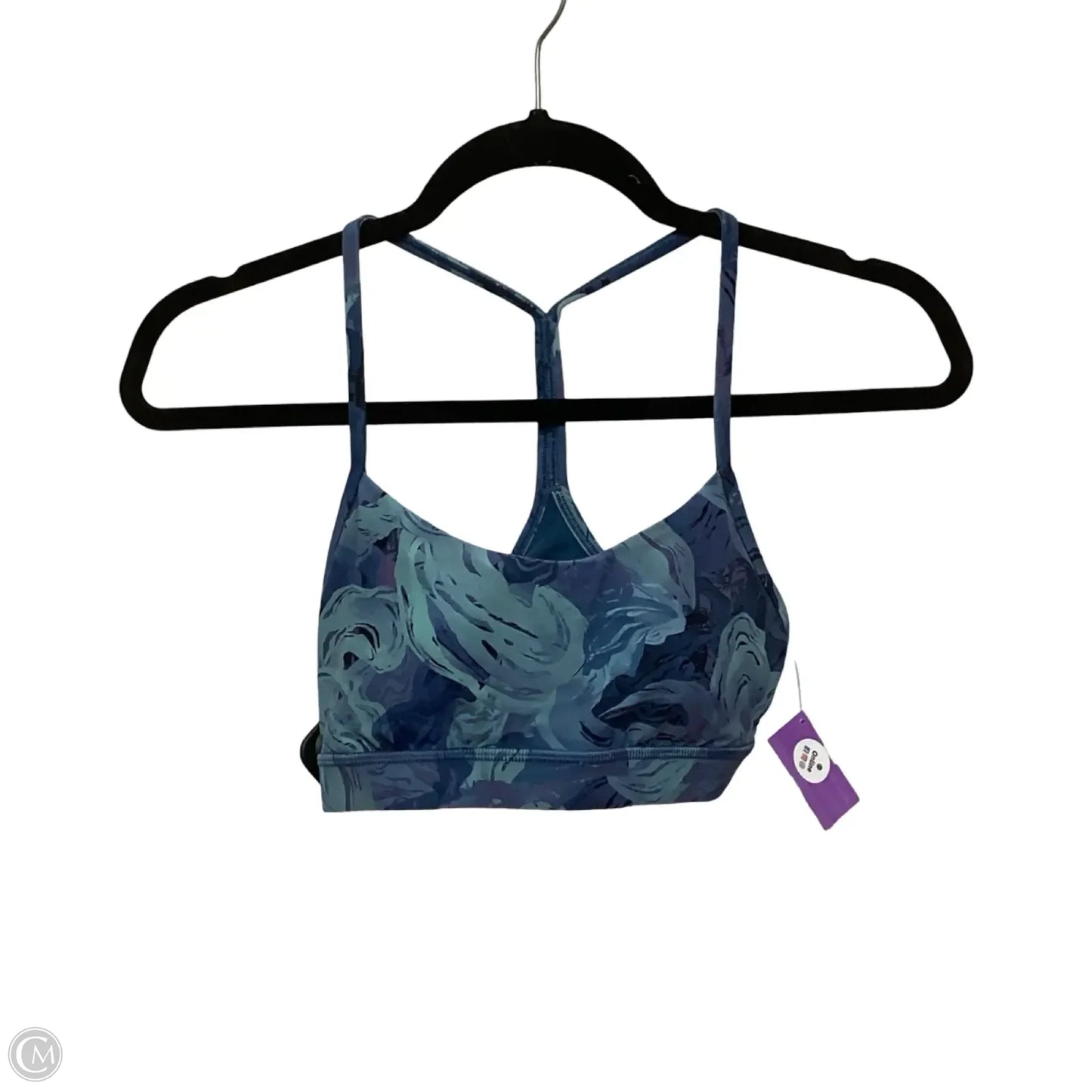 Athletic Bra By Lululemon In Blue, Size: 6