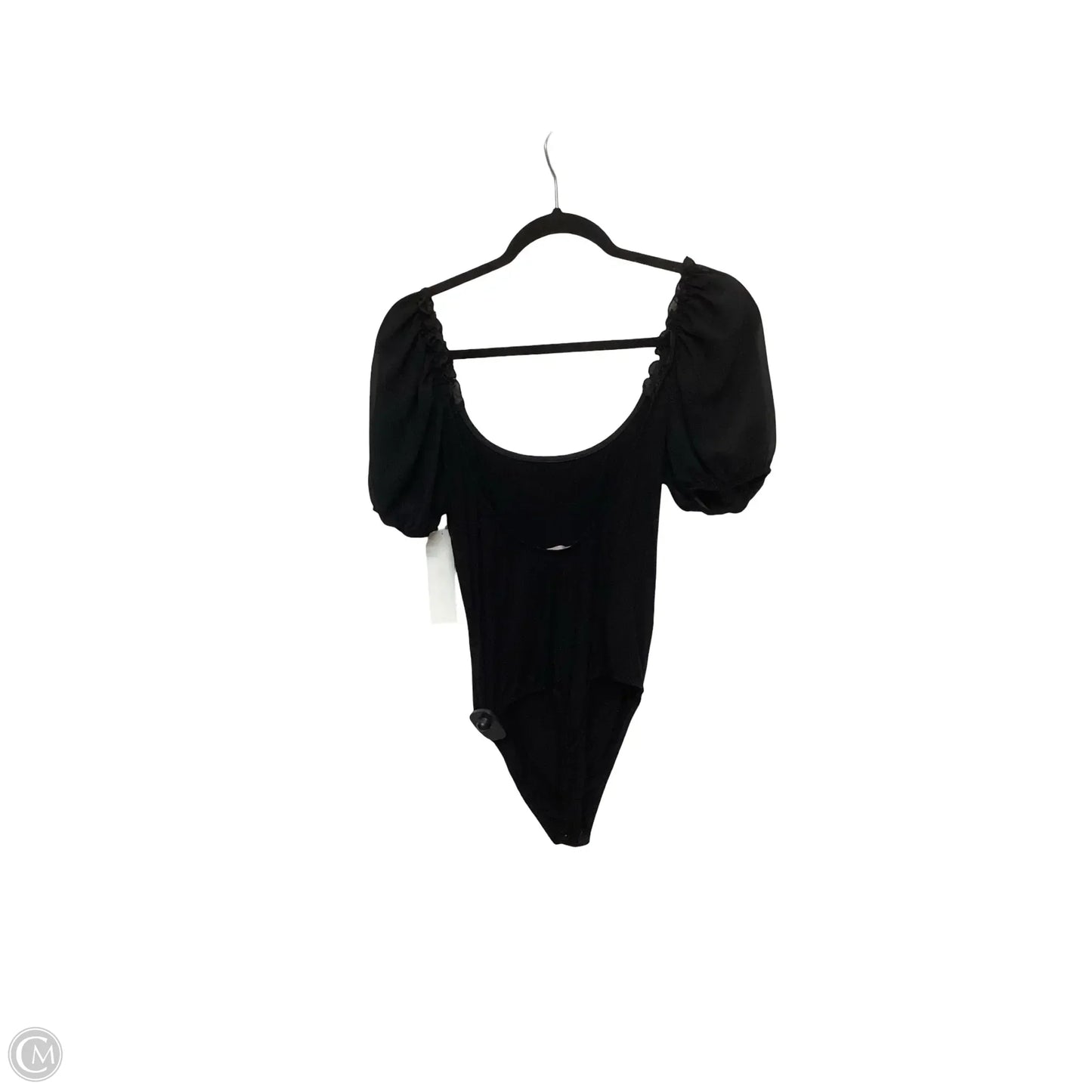 Designer Bodysuit By Blue Blush In Black, Size: M
