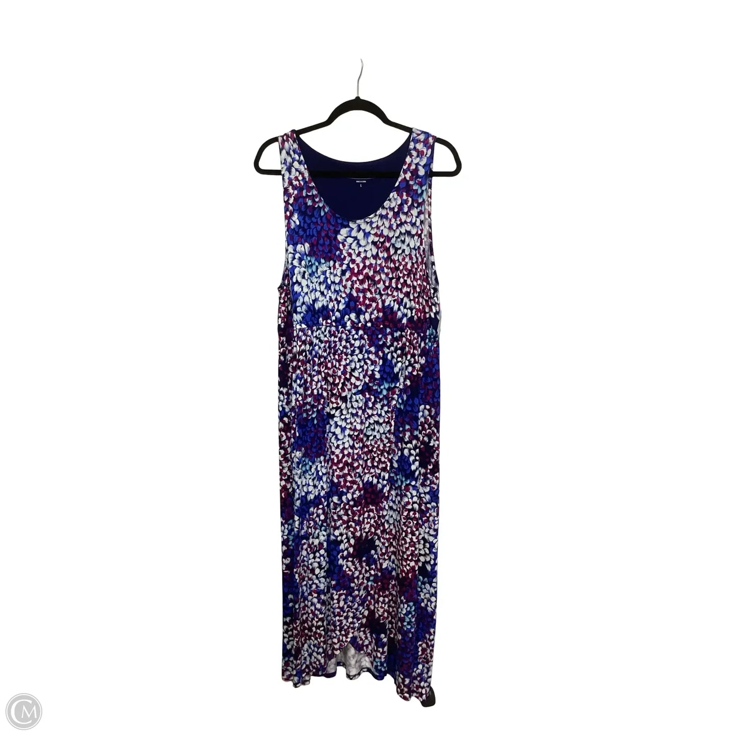 Dress Casual Maxi By Carole Hochman In Blue, Size: L