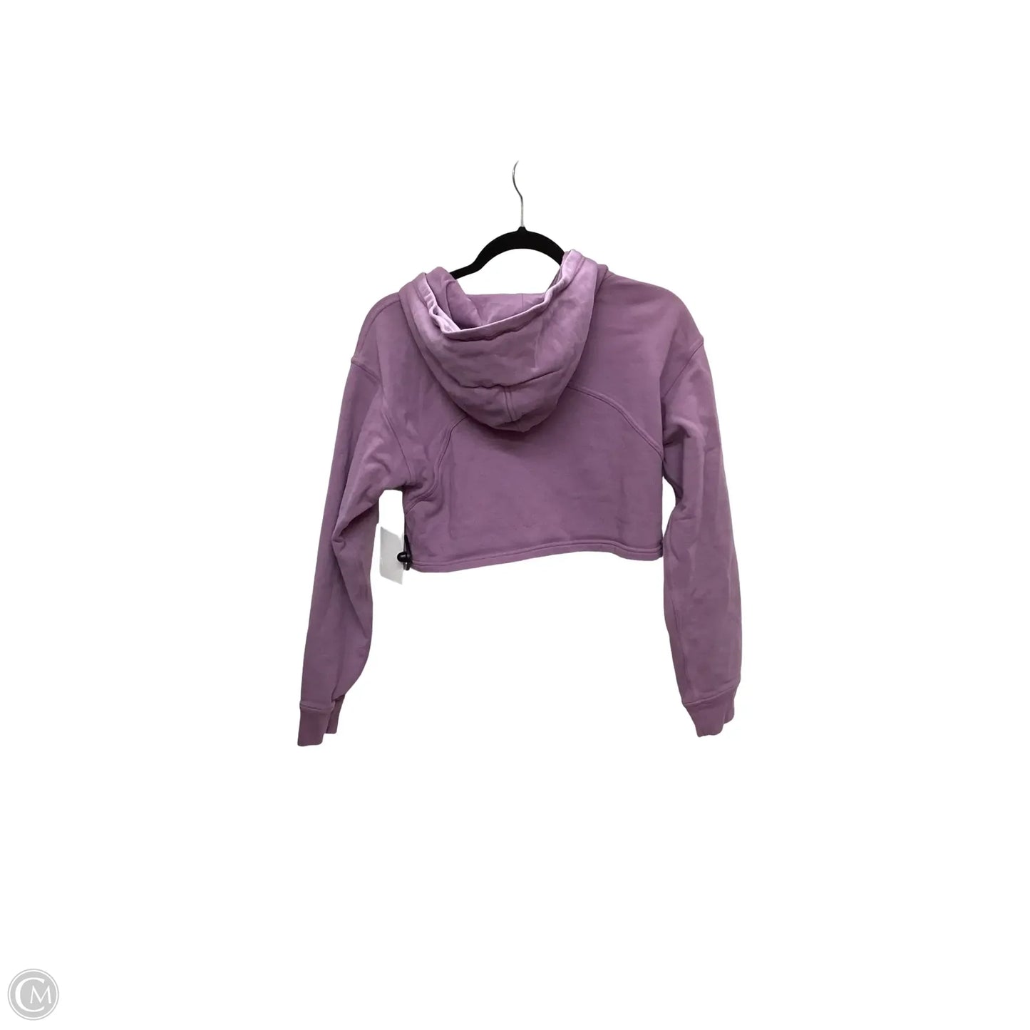 Athletic Sweatshirt Hoodie By Lululemon In Purple, Size: 8