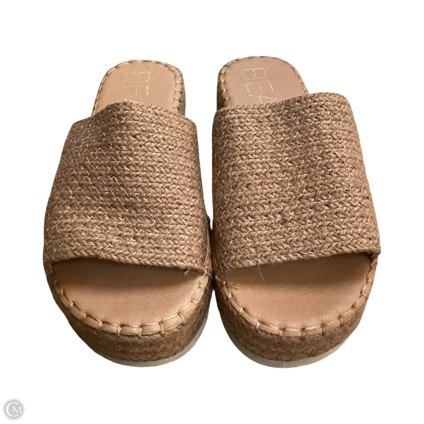 Sandals Heels Platform By Matisse In Brown, Size: 9