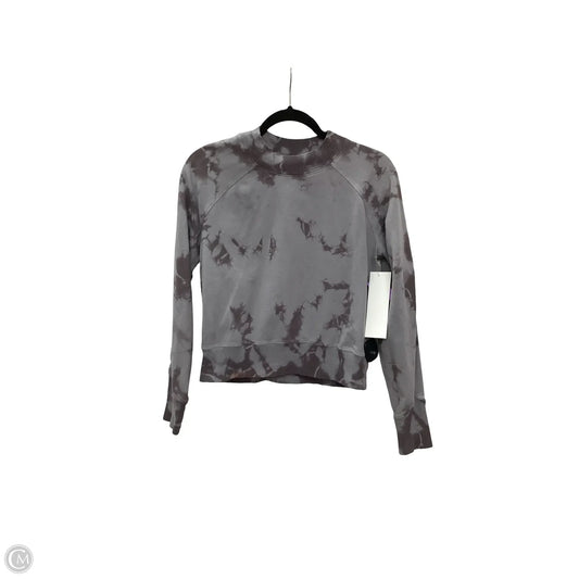 Athletic Sweatshirt Crewneck By Lululemon In Purple, Size: 4