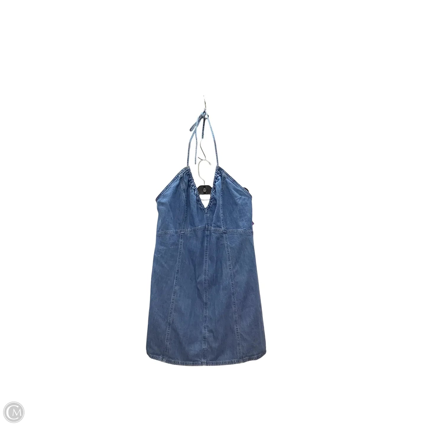 Dress Casual Short By Universal Thread In Blue Denim, Size: Xxl