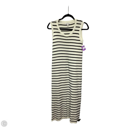 Dress Casual Maxi By She + Sky In Striped Pattern, Size: M