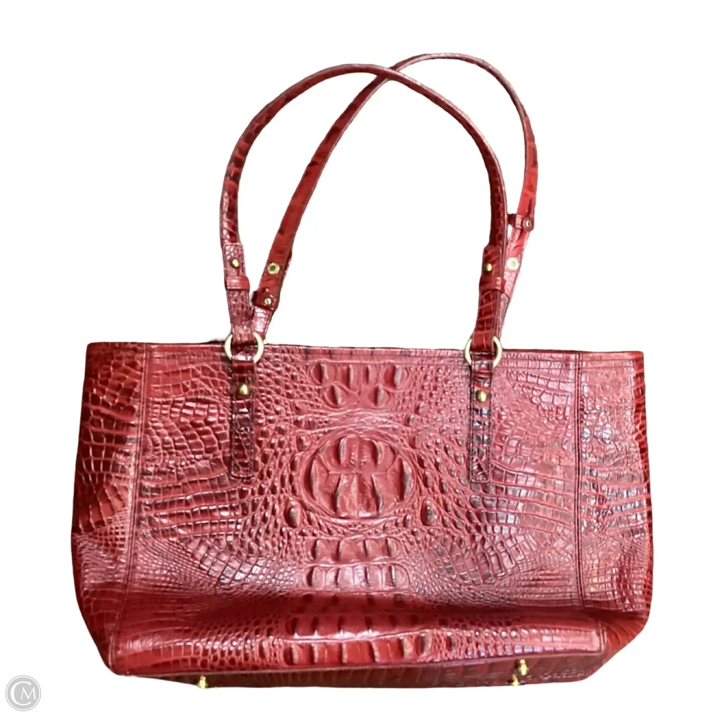 Handbag Designer By Brahmin, Size: Large