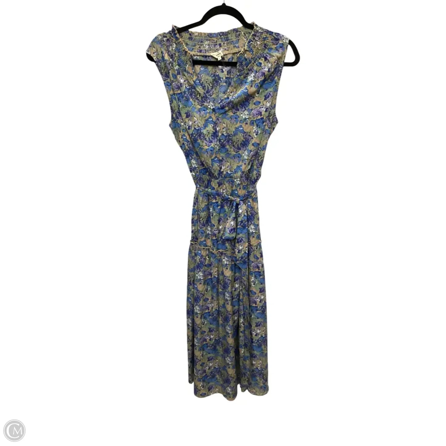 Dress Casual Maxi By Entro In Floral Print, Size: L