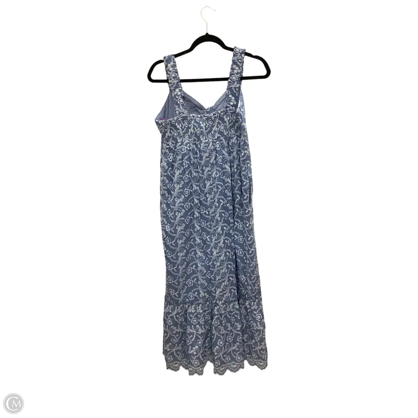 Dress Casual Midi By Like Love In Blue, Size: S