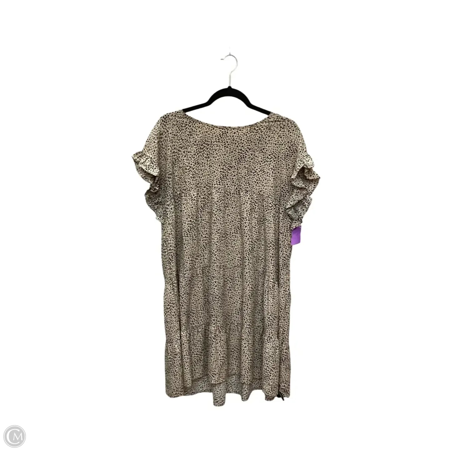 Dress Casual Short By Solutions In Animal Print, Size: L