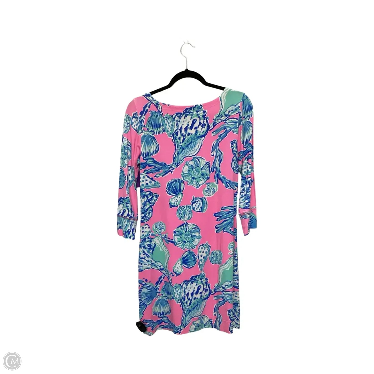 Dress Designer By Lilly Pulitzer In Blue & Pink, Size: M