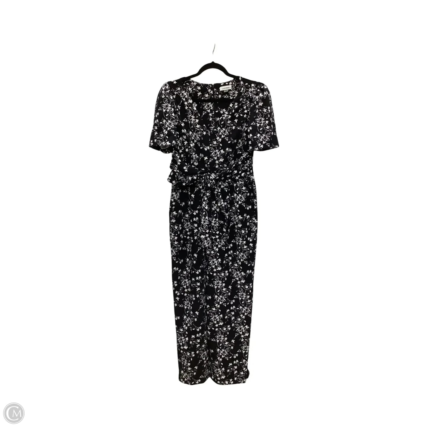 Jumpsuit By Calvin Klein In Black, Size: 6
