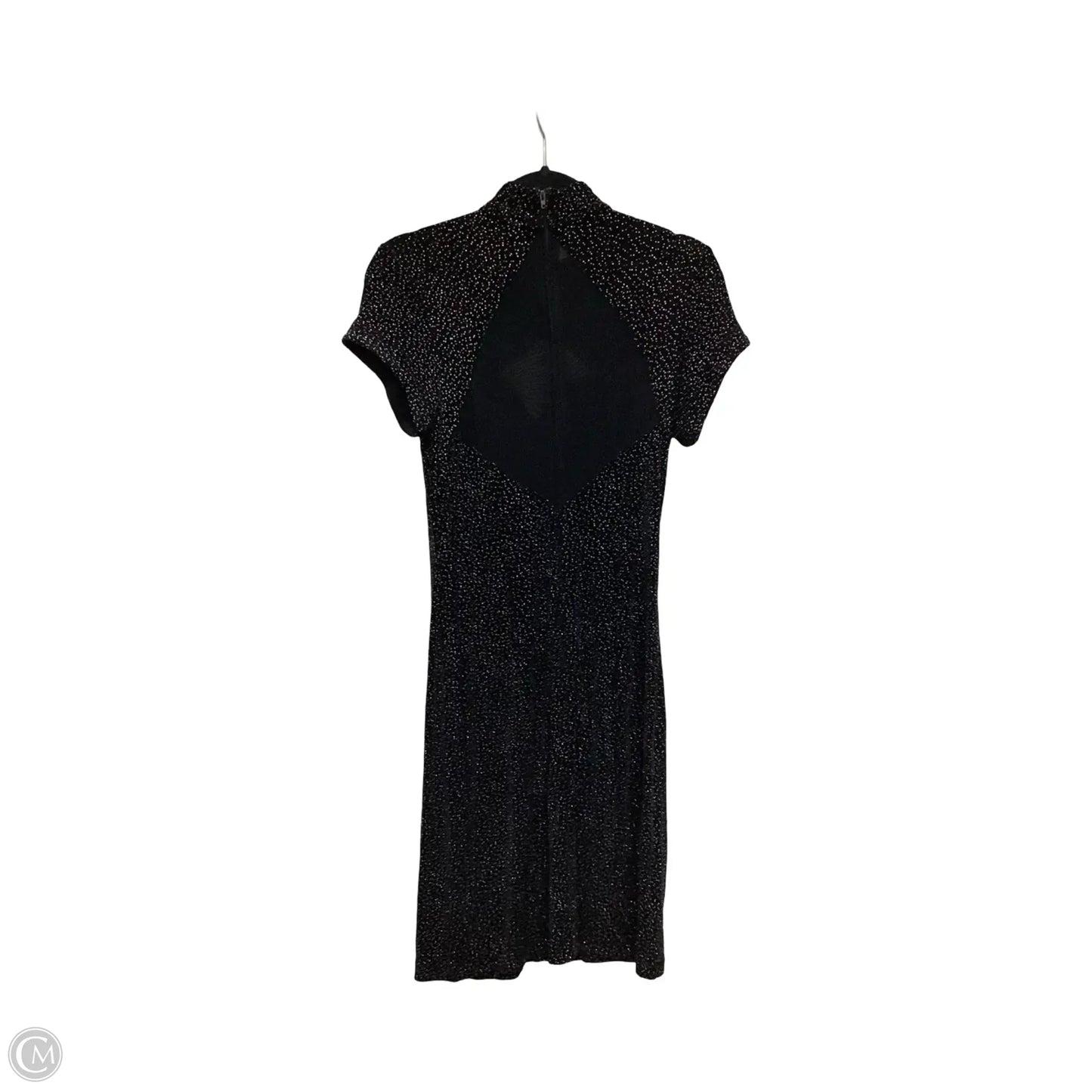 Dress Party Midi By Clothes Mentor In Black, Size: 10