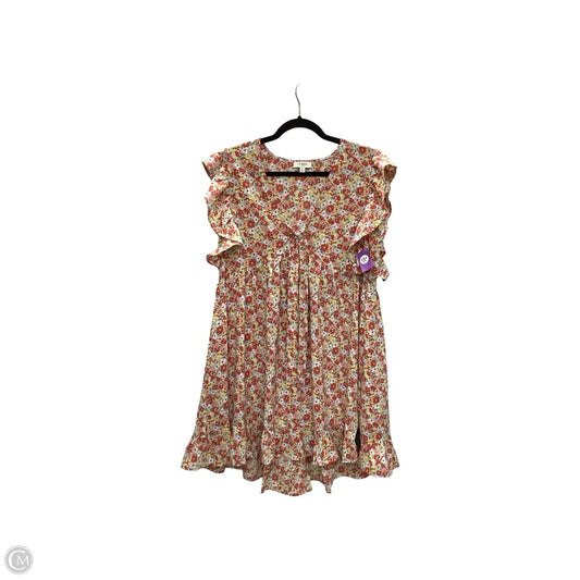 Dress Casual Short By Umgee In Floral Print, Size: M