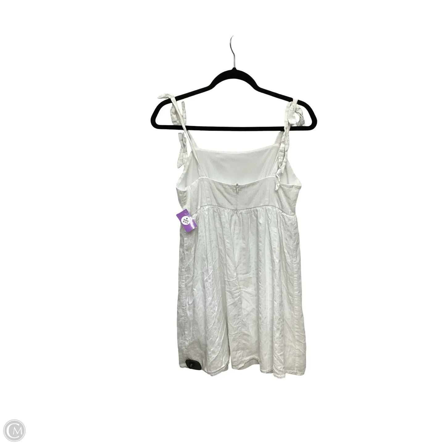 Dress Casual Short By Dee Elly In White, Size: M