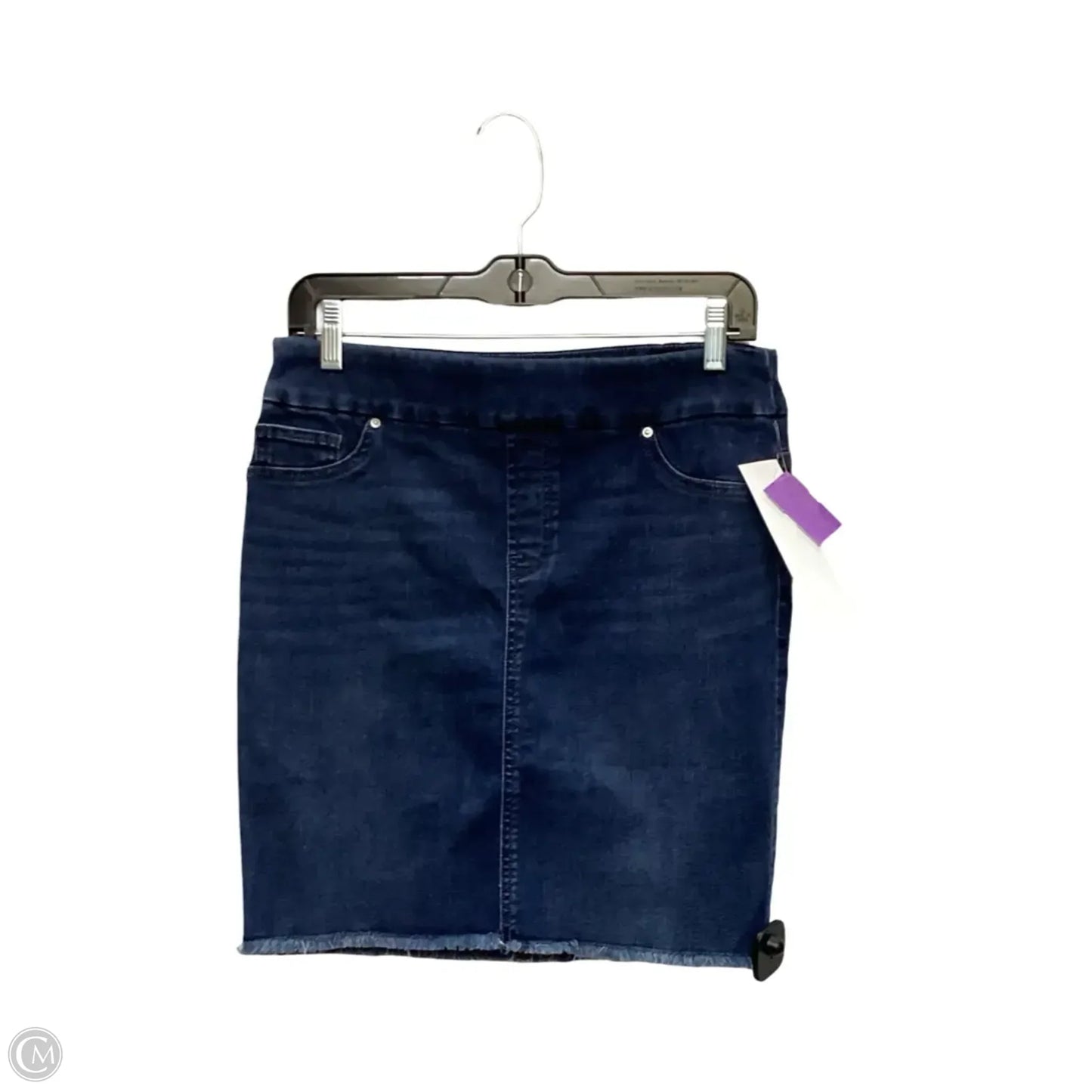 Skort By Chicos In Blue Denim, Size: Xs