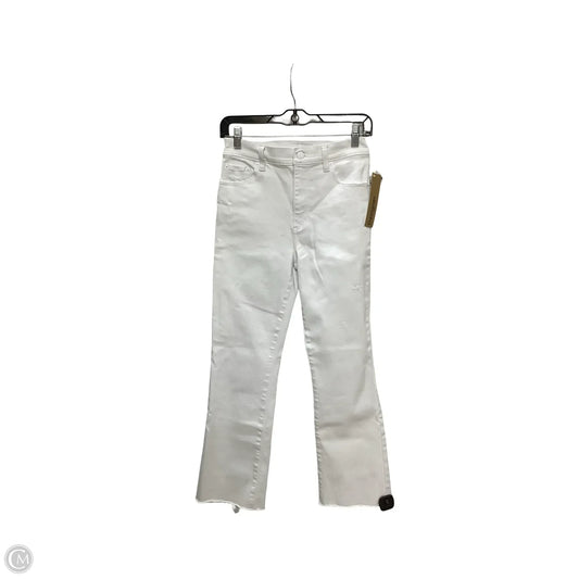 Jeans Boot Cut By Pistola In White Denim, Size: 2