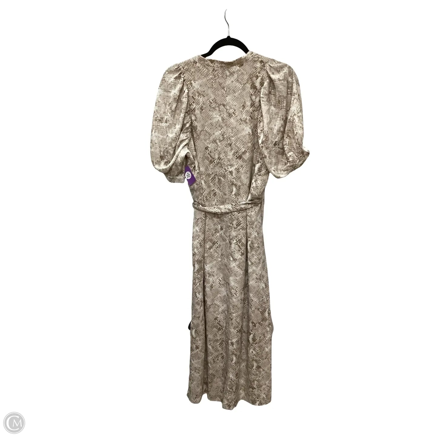 Dress Casual Midi By Ann Taylor In Brown, Size: S
