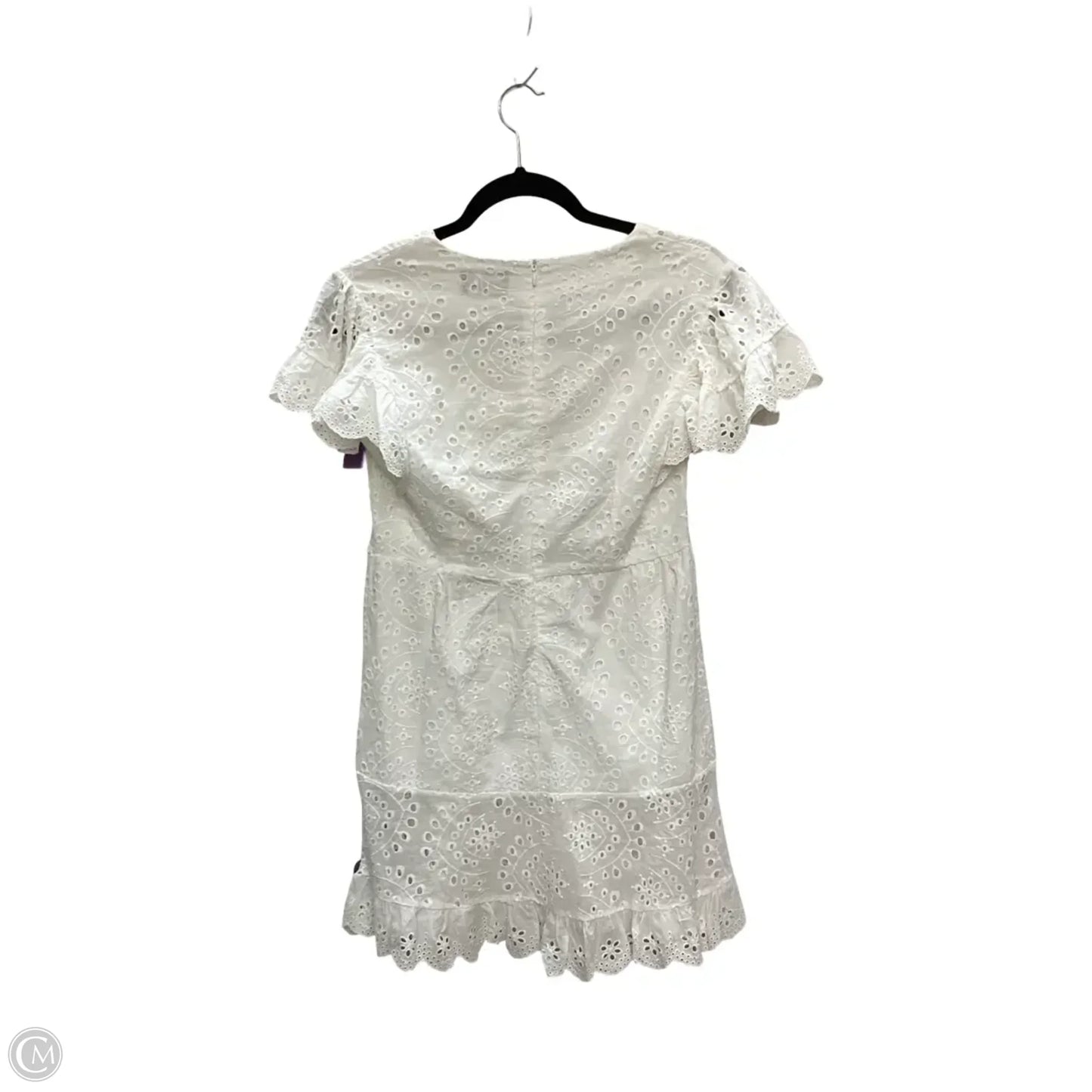 Dress Casual Short By Ivory Ella In White, Size: M